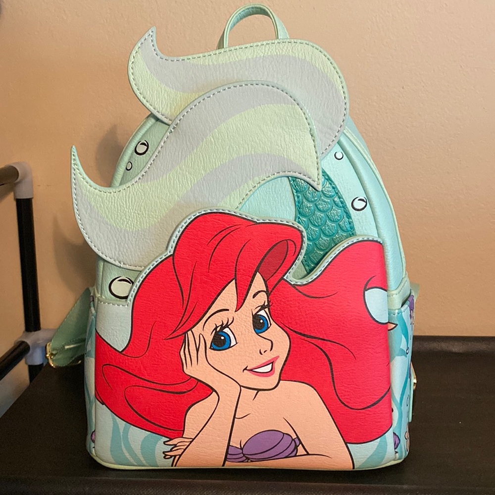 NWT Loungefly Ariel mini backpack.